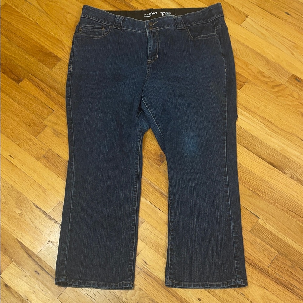 Lane Bryant TTT Straight Leg Jeans. Size 20 Petite. EUC